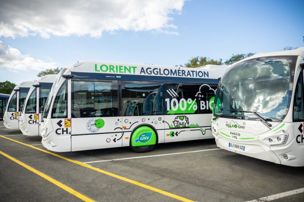 Bus GNV Lorient Aglomération 