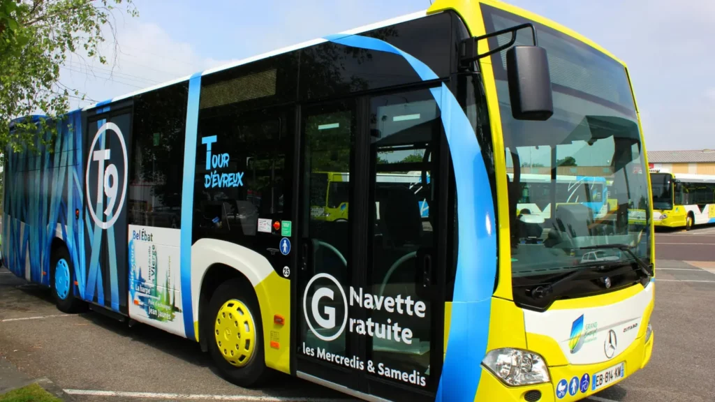Bus Transurbain Evreux T9
